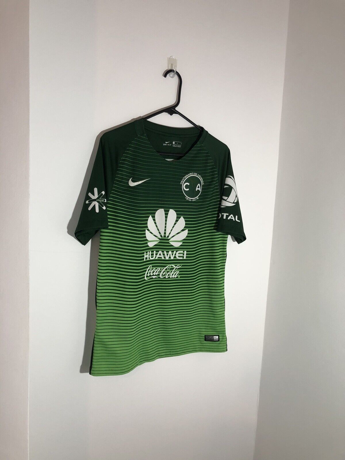 Club America 2016/17 Medium 3rd Shirt Nike Excellent Condition 776817-342