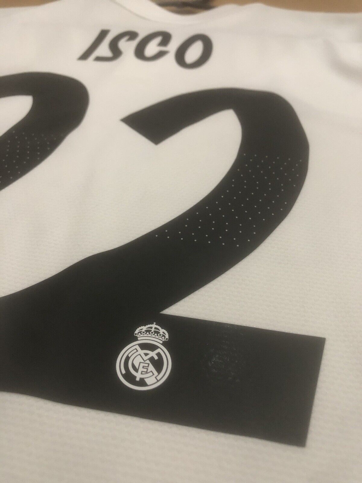 Isco 22 Real Madrid 2018 19 Home Large Shirt Adidas Excellent Condition Cg0550