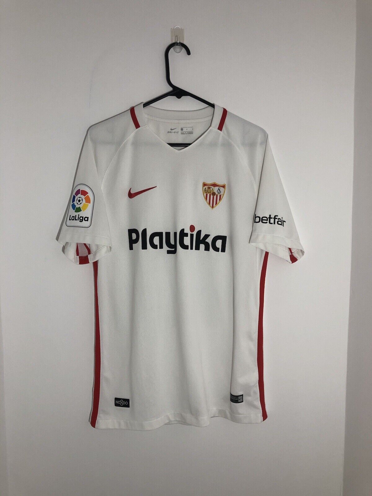 Ever Banega 10 Sevilla 2019 20 Home Large Shirt Excellent Condition 833017 102
