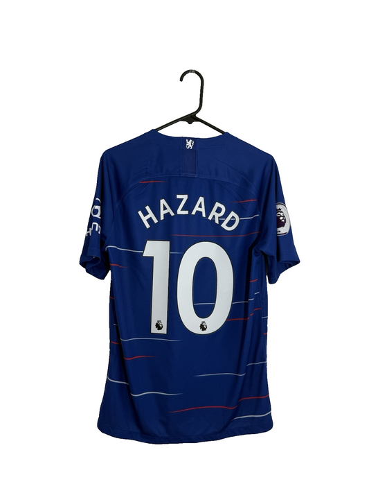 Chelsea Hazard #10 2018/19 Home Medium Shirt Nike Excellent Condition 919009-496