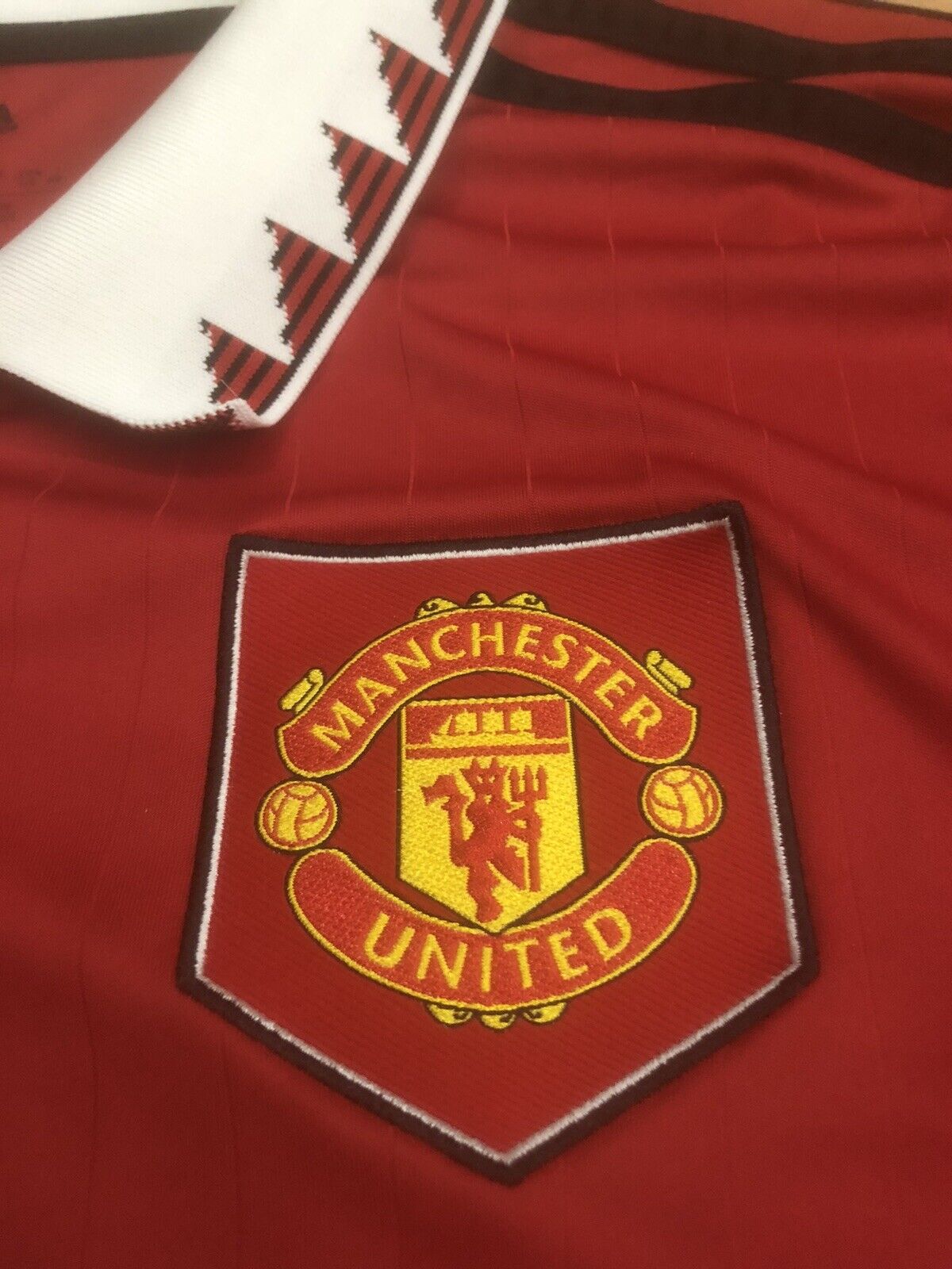 Garnacho #49 Manchester United Large 2022/23 Home Excellent Condition H13881