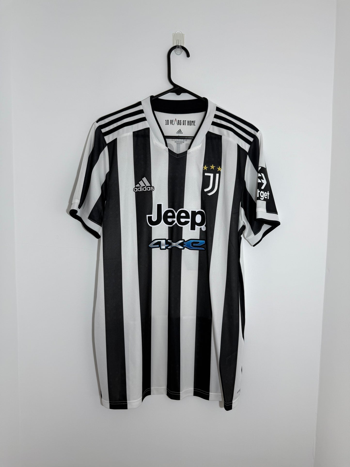 Juventus Vlahovic #7 2021/22 Large Home Shirt Adidas Excellent Condition GS1442