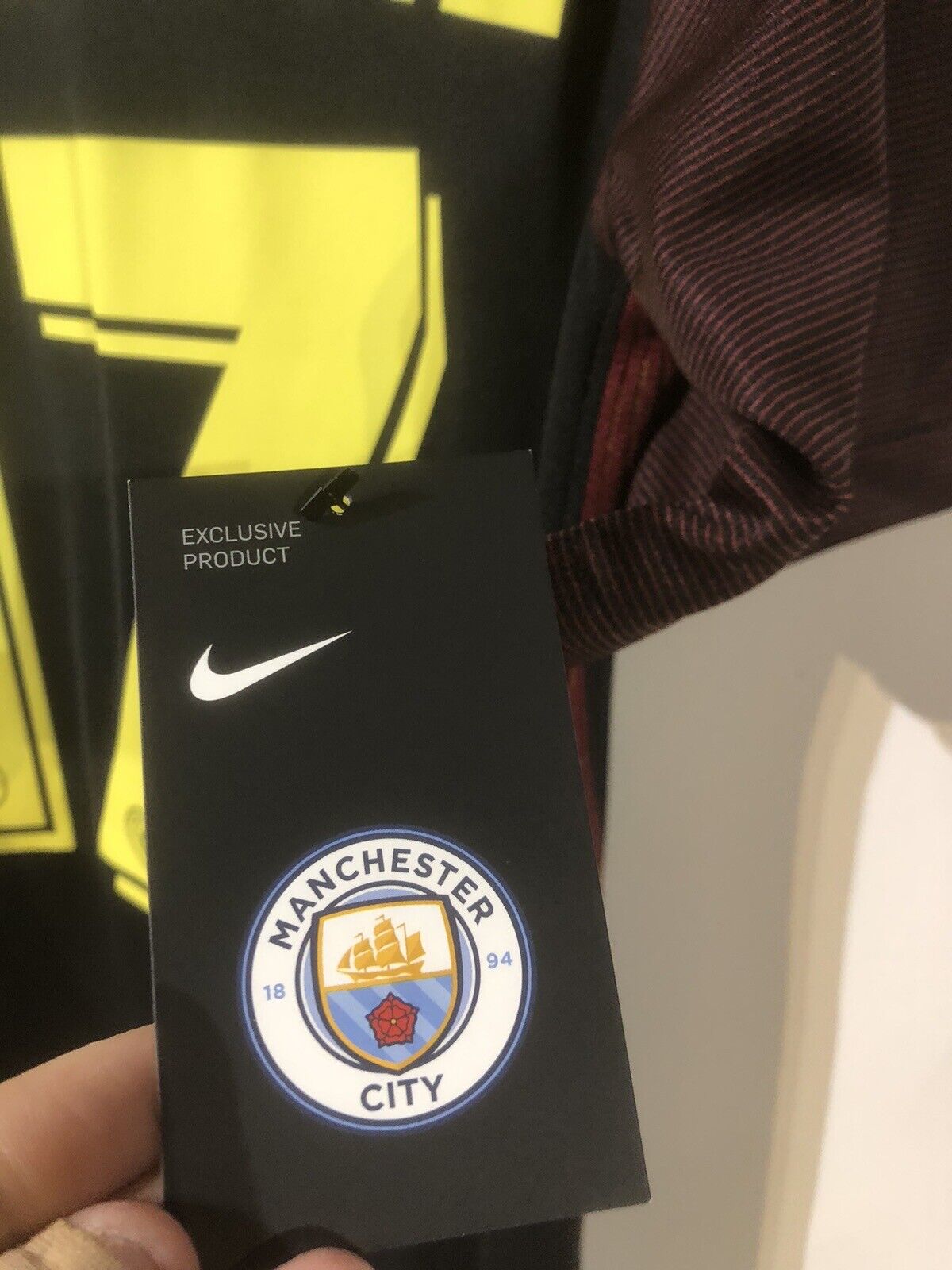 De Bruyne #17 Manchester City 2016/17 Medium Away Football Shirt Nike BNWT