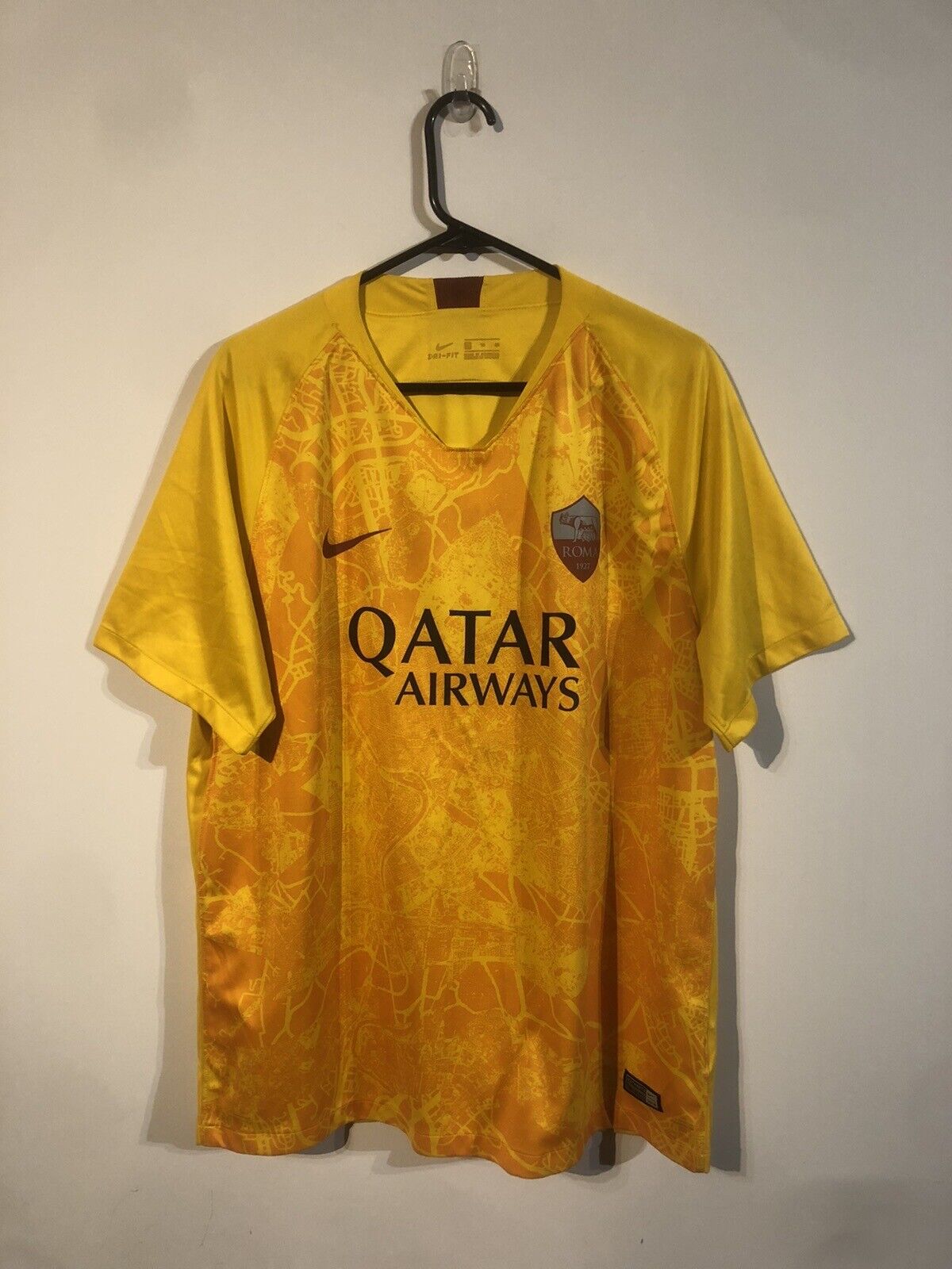 Totti #10 AS Roma 2018/19 3rd XL Football Shirt Jersey Nike Very Good Condition