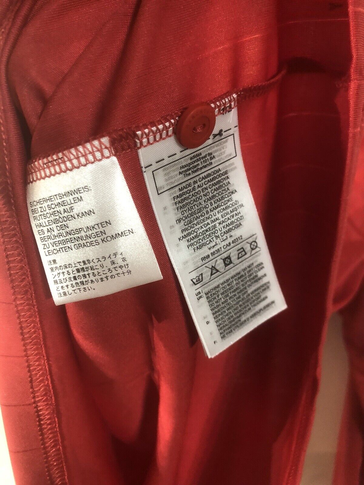 Garnacho #49 Manchester United Large L/S BNWT 2022/23 Home Shirt