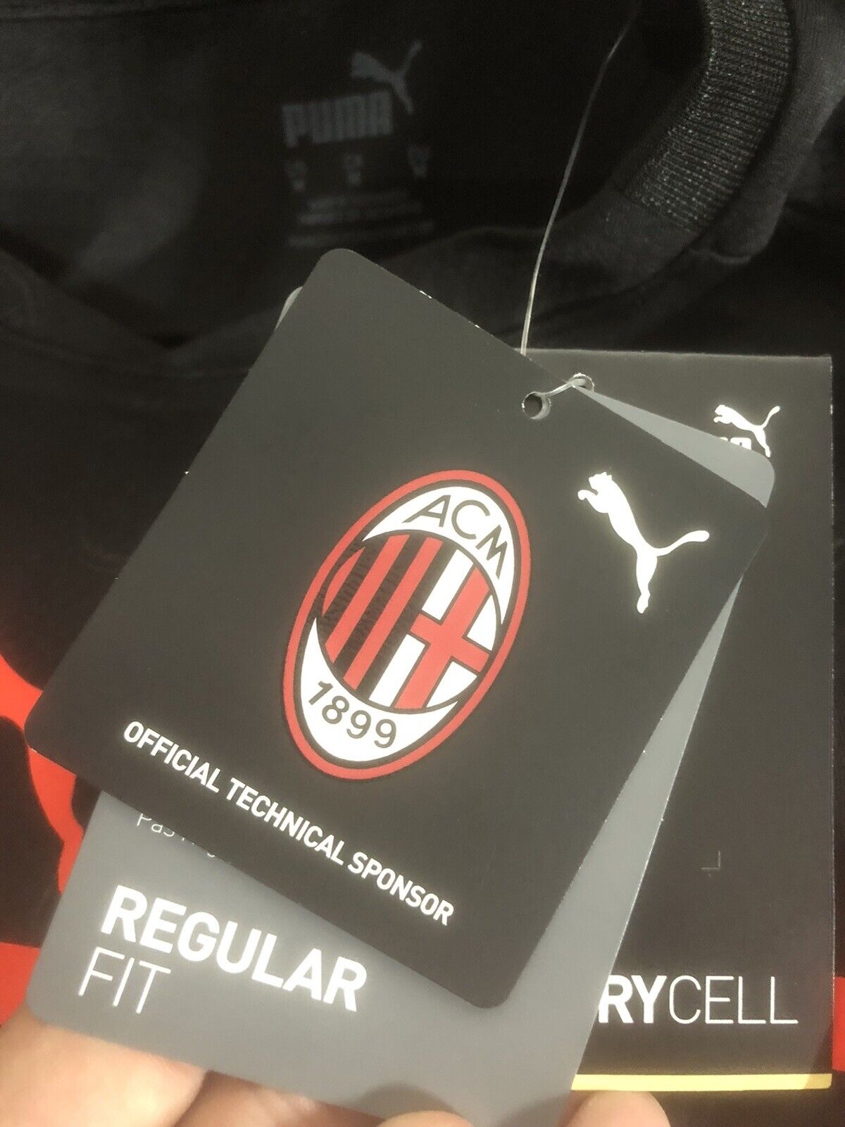 Theo #19 AC Milan Medium 2021/22 3rd Football Shirt Puma BNWT