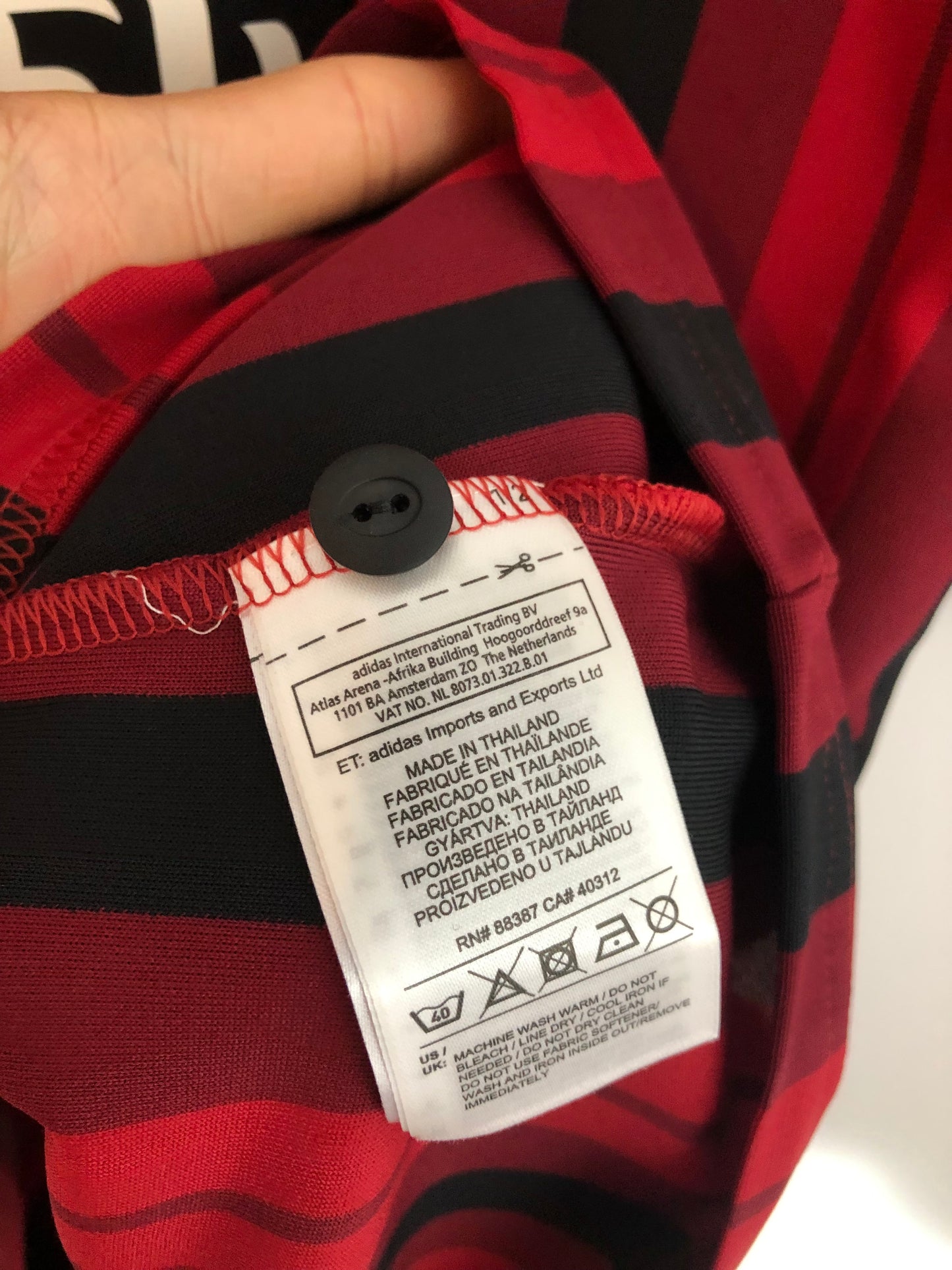 Suso #8 Ac Milan 2014/15 Small Home Shirt Adidas BNWT D87224