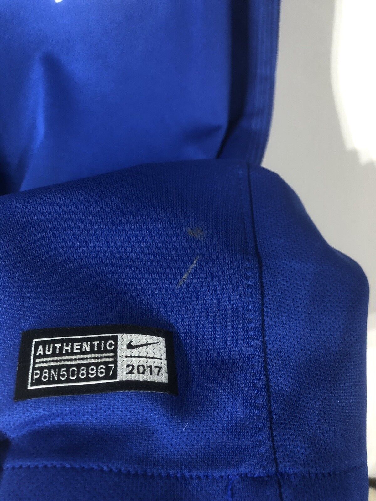 Giroud #18 Chelsea Medium 2017/18 Home Shirt Nike Excellent Condition