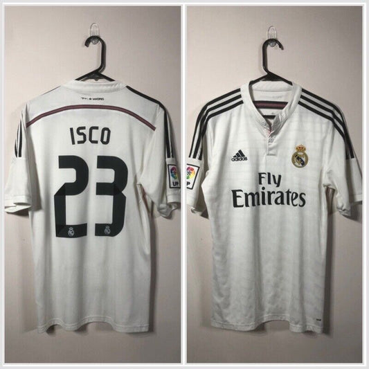 Isco #23 2014/15 Real Madrid Medium Home Shirt Very Good Condition F50637