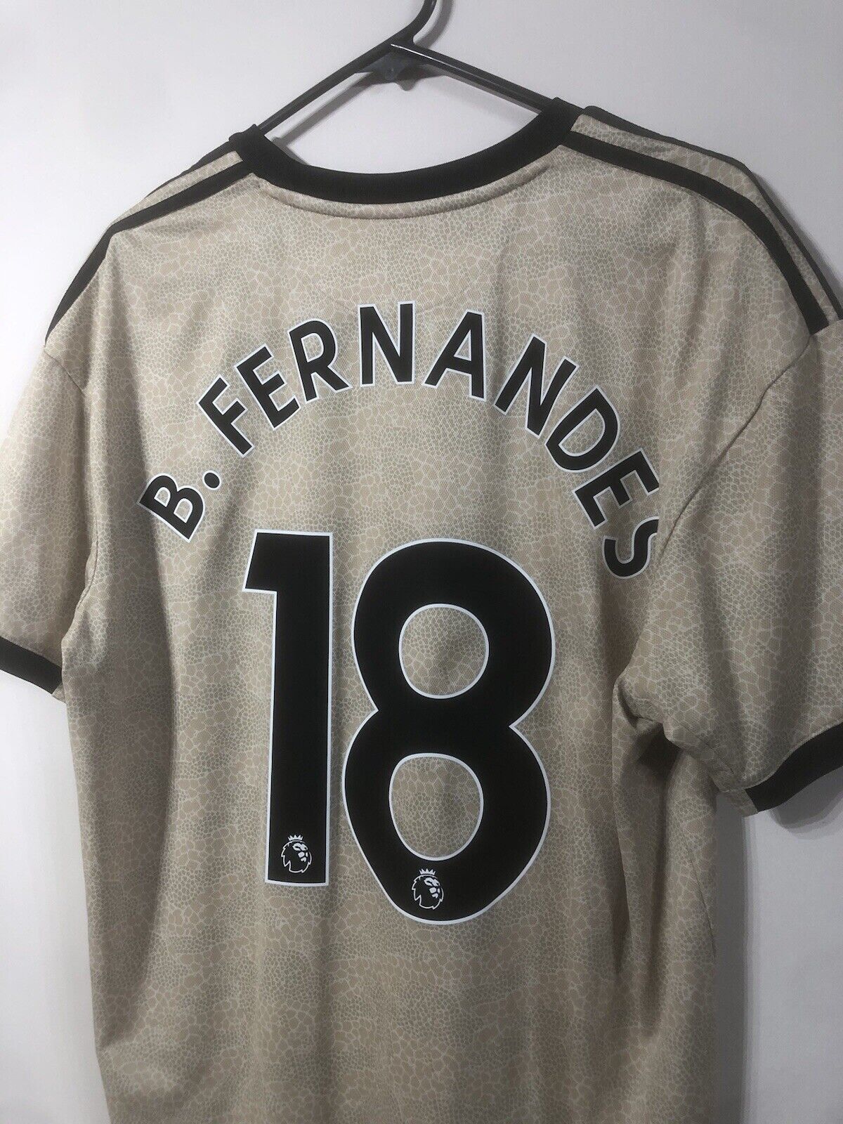 B Fernandes 18 Manchester United 2019 20 Away Xl Very Good Condition Ed7388