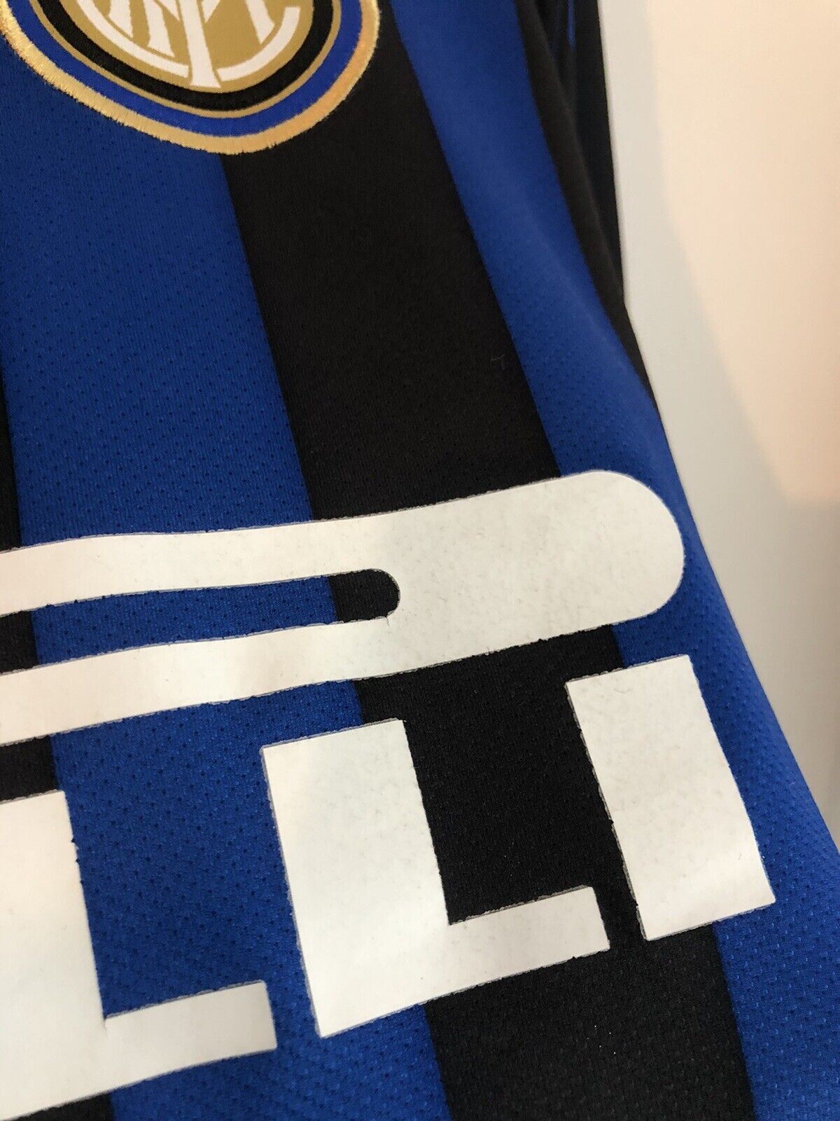 Inter Milan 2011 12 Large Home Shirt Nike Excellent Condition 419985 010