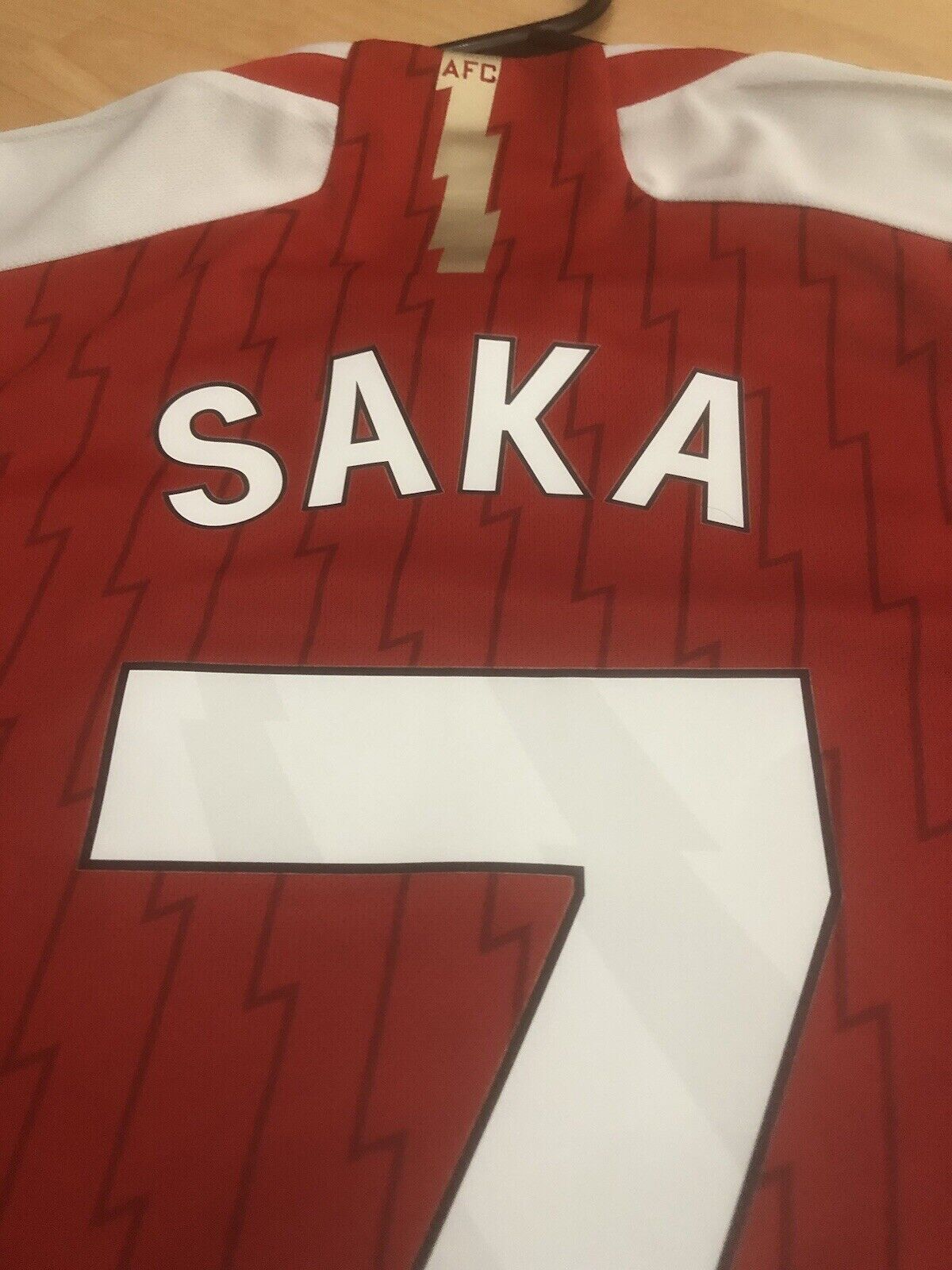 Saka #7 Arsenal 2023/24 XL Home Shirt Adidas Excellent Condition HR6929