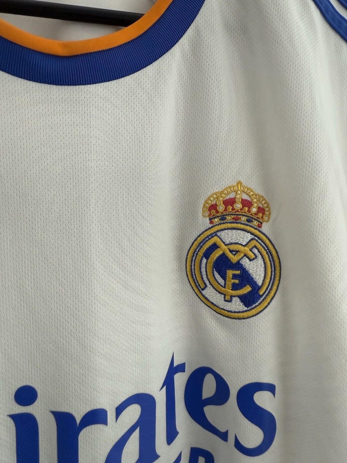 Real Madrid Vini Jr #20 2021/22 Small Home Shirt Adidas Excellent Condition