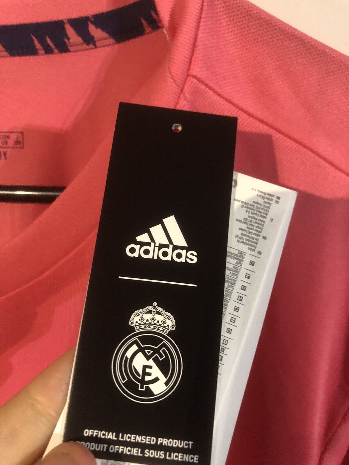 Vinicius Jr #20 Real Madrid 2020/21 Large Away Football Shirt Jersey BNWT