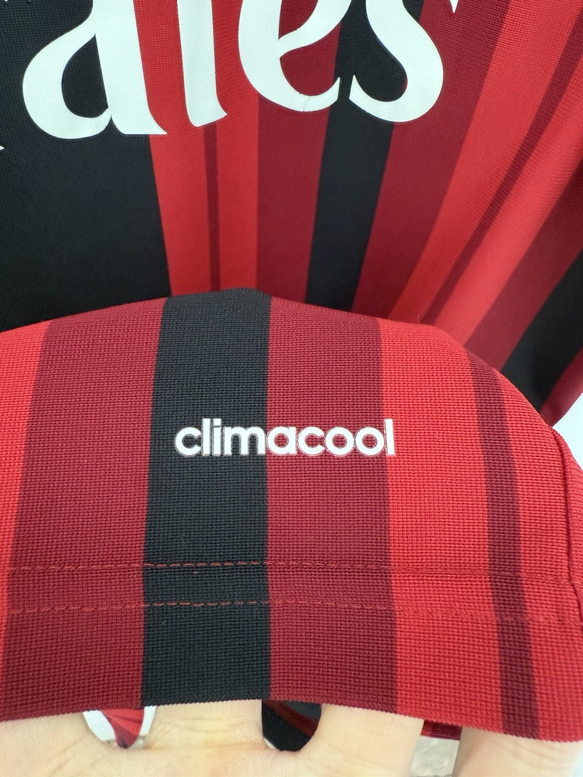 AC Milan 2014/15 Large Home Shirt Adidas Excellent Condition D87224
