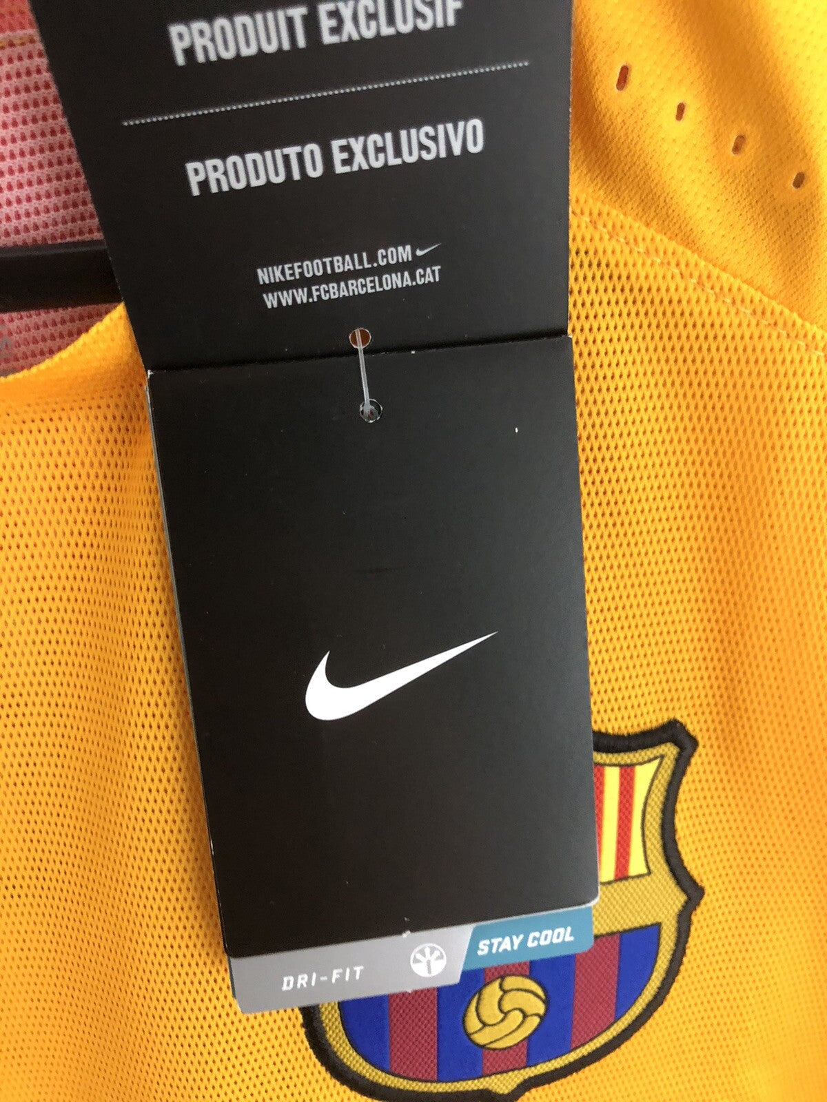 Barcelona Messi #10 2015/16 Vaporknit Medium Away Shirt BNWT 739659-740