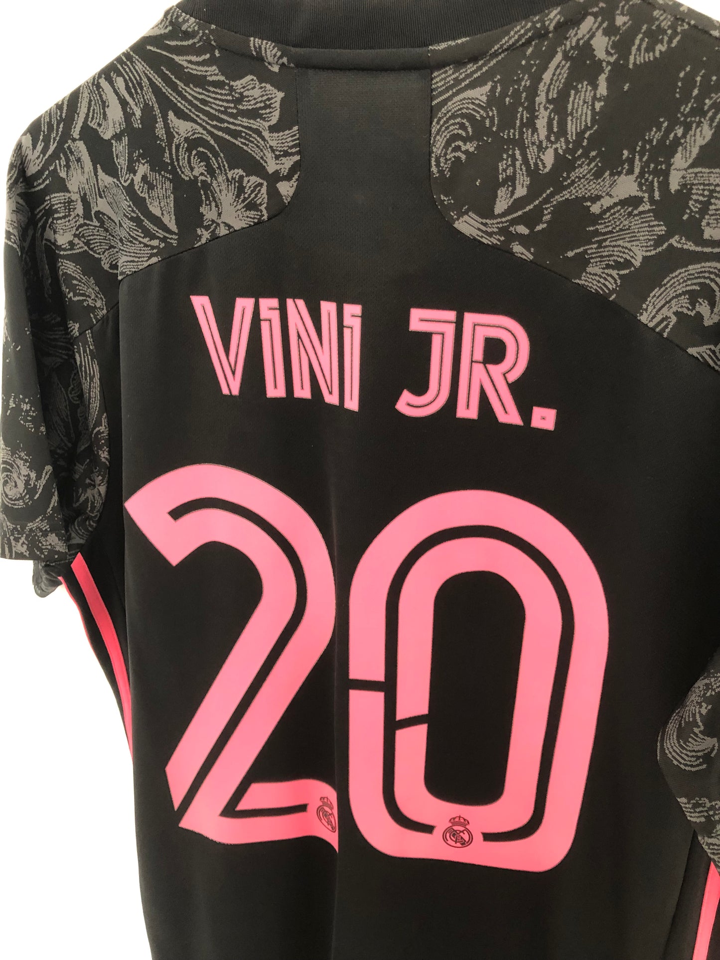 Vini Jr #20 Real Madrid 2020/21 Medium 3rd Shirt Excellent Condition GE0933