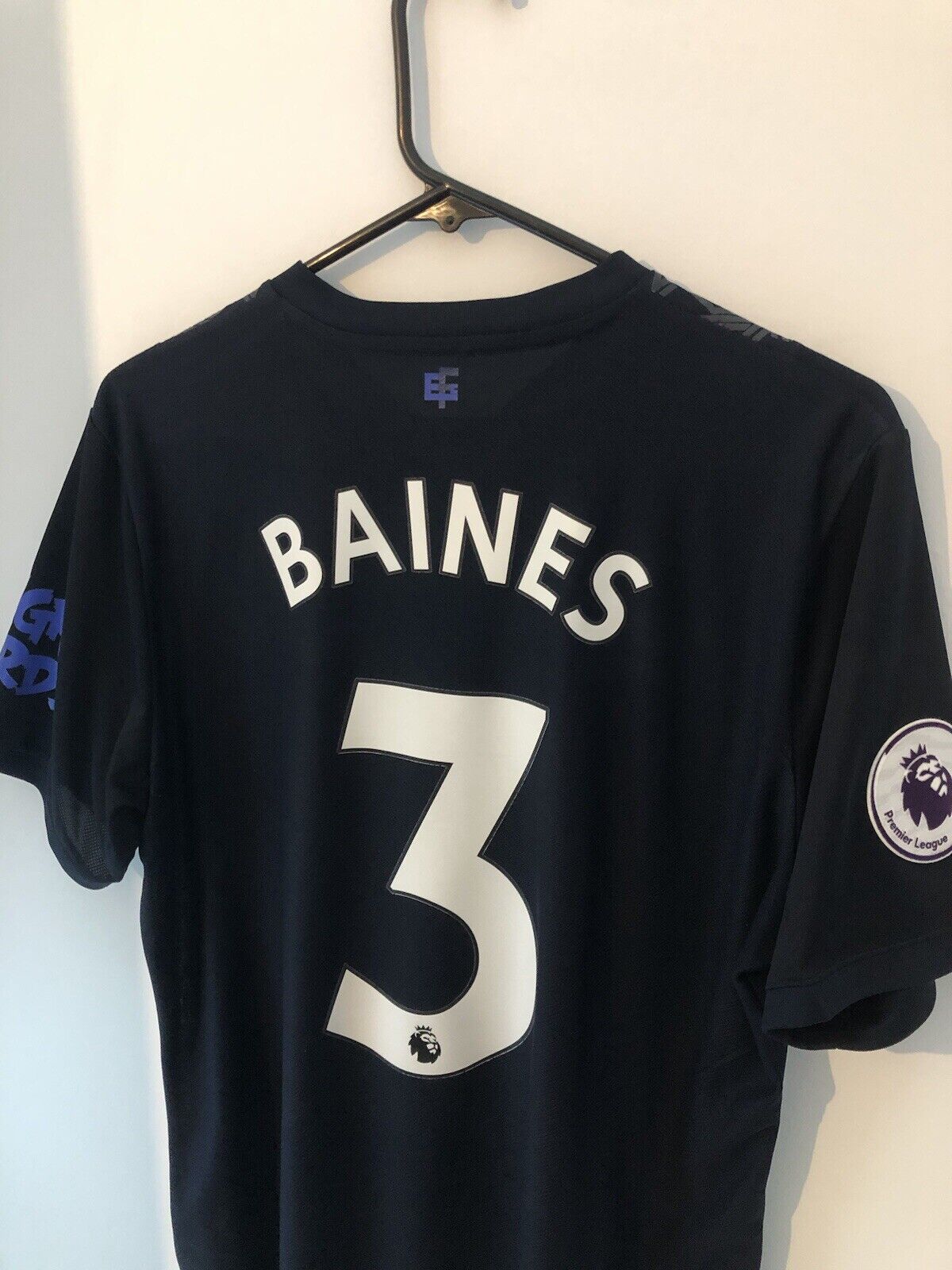 Baines 3 Everton Large 2019 20 3rd Shirt Umbro Excellent Condition