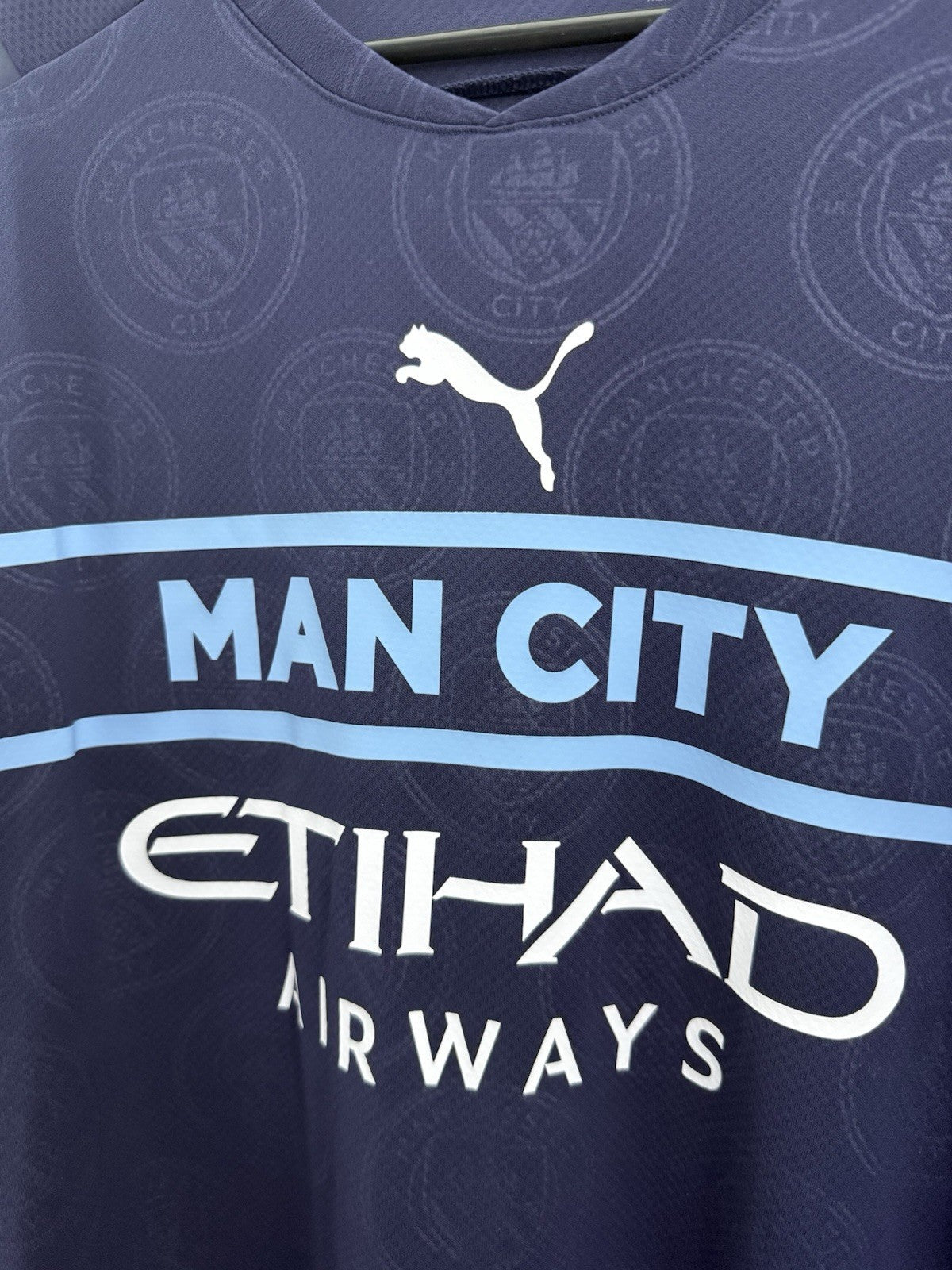 Manchester City Foden #47 2021/22 Medium 3rd Shirt Puma BNWT 759221-03