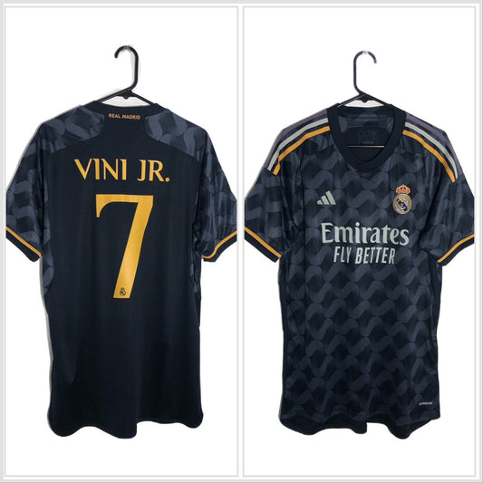 Vini Jr 7 Real Madrid 2023 24 Away Large Shirt Brand New With Tags Ij5901