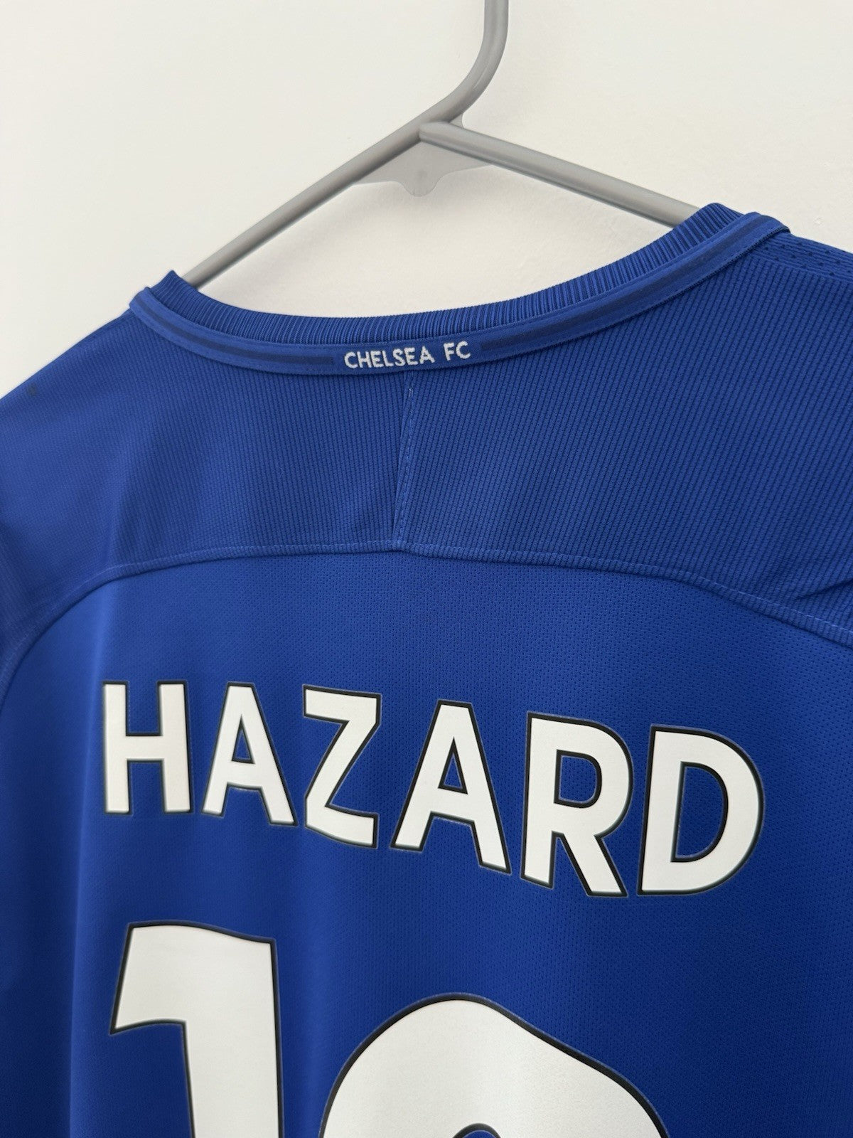 Chelsea Hazard #10 2017/18 Large Home Shirt Nike Excellent Condition 905513-496