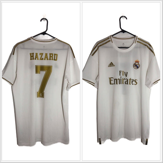Hazard 7 Real Madrid 2019 20 XL Home Shirt Excellent Condition Dw4433