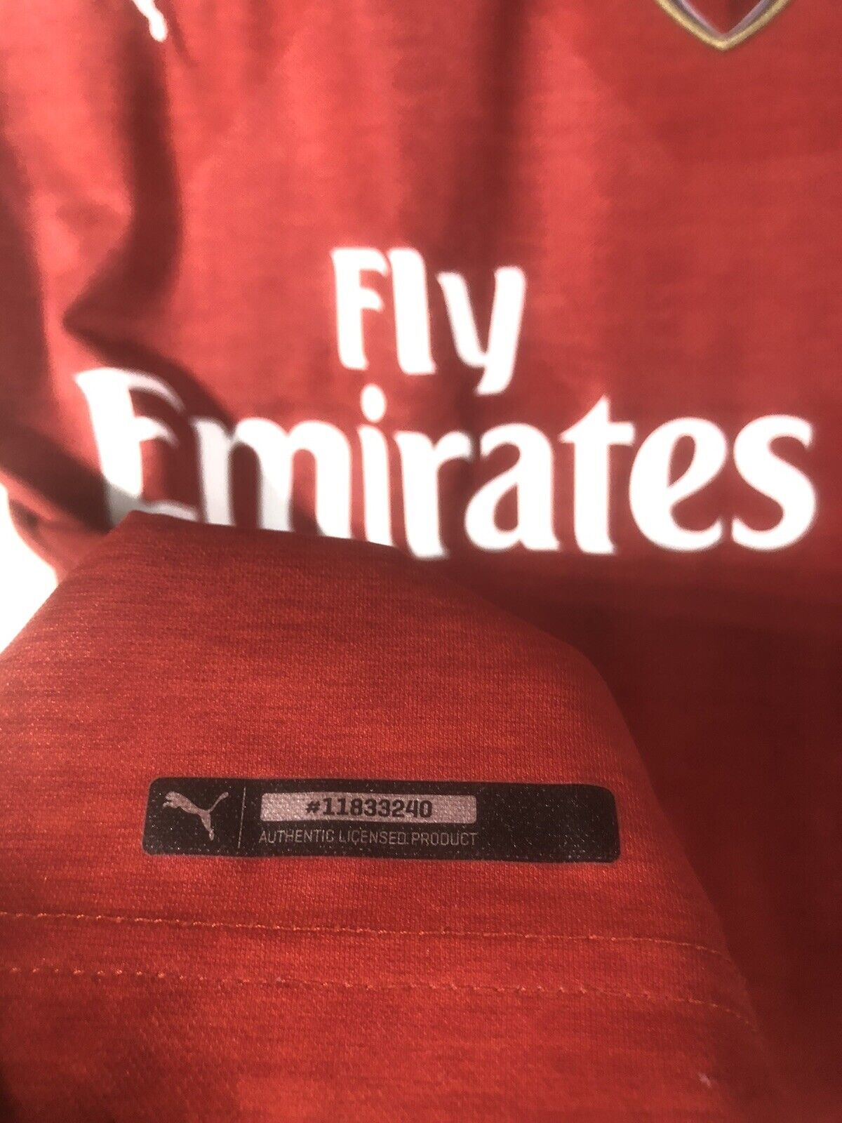 Ramsey #8 Arsenal 2018/19 XXL Home Shirt Puma Excellent Condition 753209-12