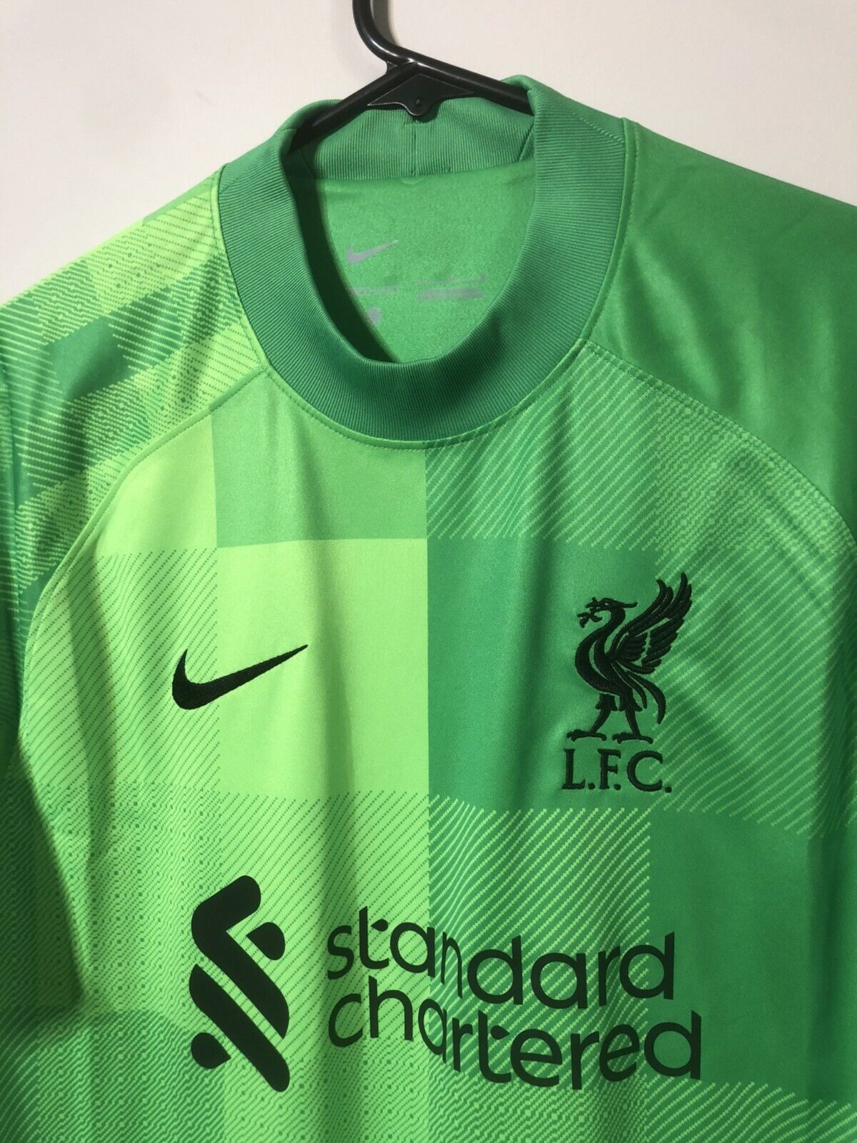 A. Becker #1 Liverpool 2021/22 Large Home Goalkeeper Shirt Nike BNWT