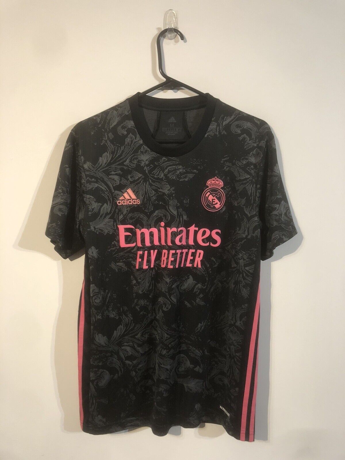 Vinicius Jr #20 Real Madrid 2020/21 Medium Away Football Shirt Jersey BNWT
