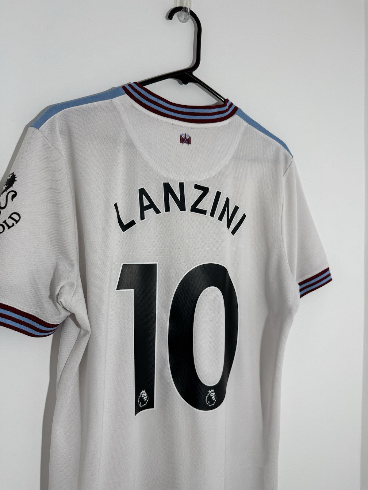 West Ham United Lanzini #10 2019/20 Large Away Shirt Umbro Very Good Condition