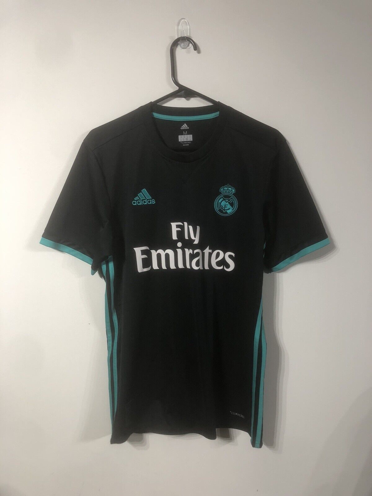 Kroos #8 Real Madrid 2017/18 Away Medium Shirt Adidas Very Good Condition