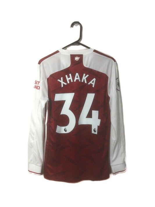 Xhaka #34 Arsenal 2020/21 Small Home Shirt Adidas BNWT FH7814