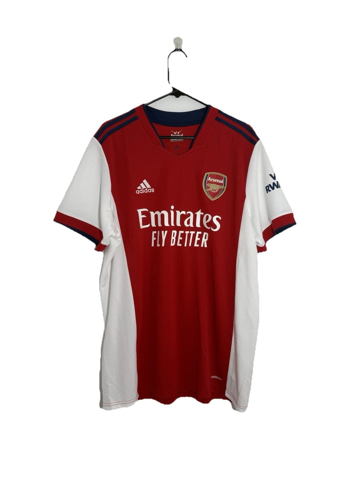 Arsenal Odegaard #8 2021/22 XL Home Shirt Adidas Excellent Condition GM0217