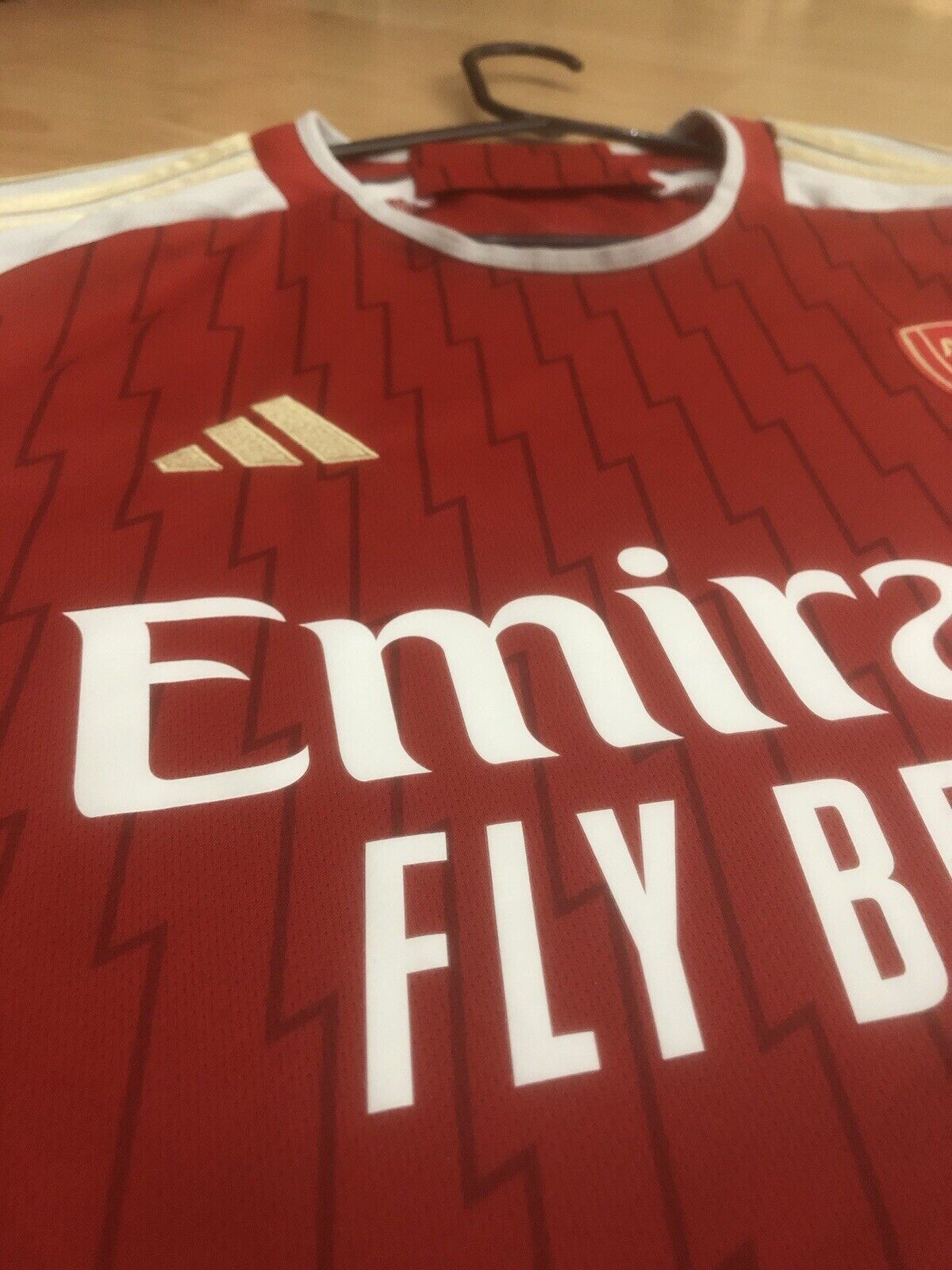 Saka #7 Arsenal 2023/24 XL Home Shirt Adidas Excellent Condition HR6929