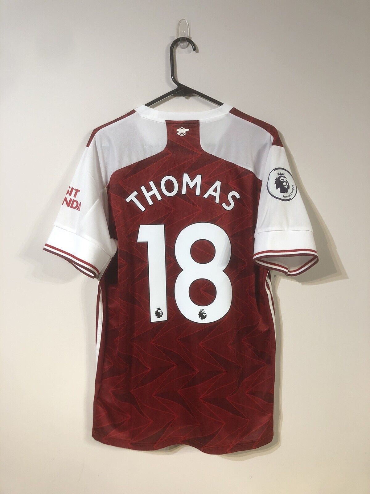 Thomas #18 Arsenal 2020/21 Large Home Shirt Adidas BNWT EH5817