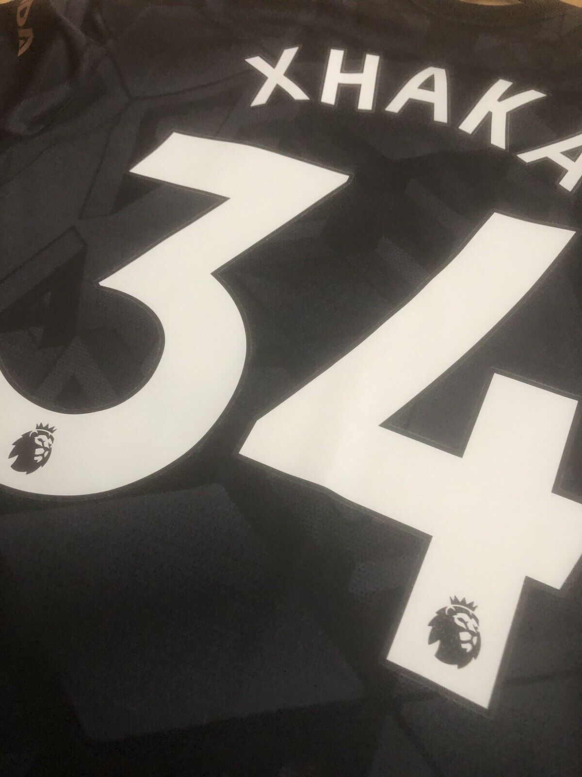 Xhaka #34 Arsenal 2022/23 Small Away Shirt Adidas Excellent Condition H35902
