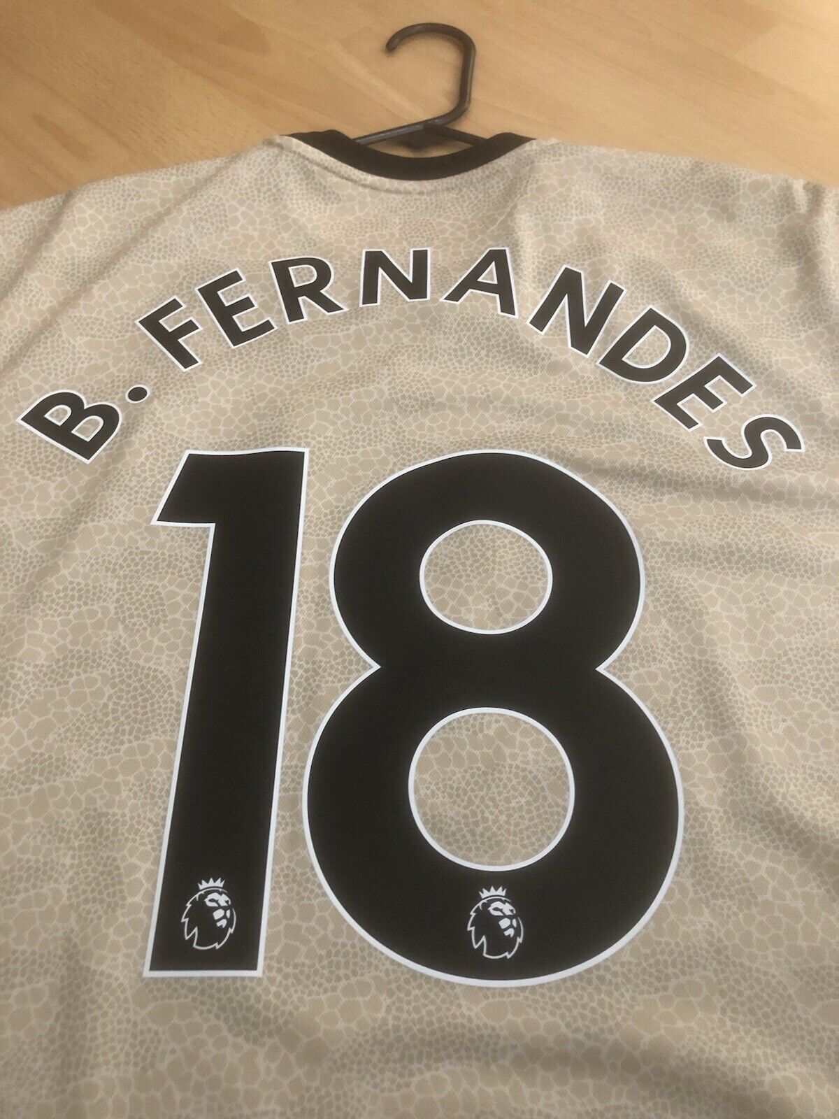 B Fernandes 18 Manchester United 2019 20 Away Xl Very Good Condition Ed7388