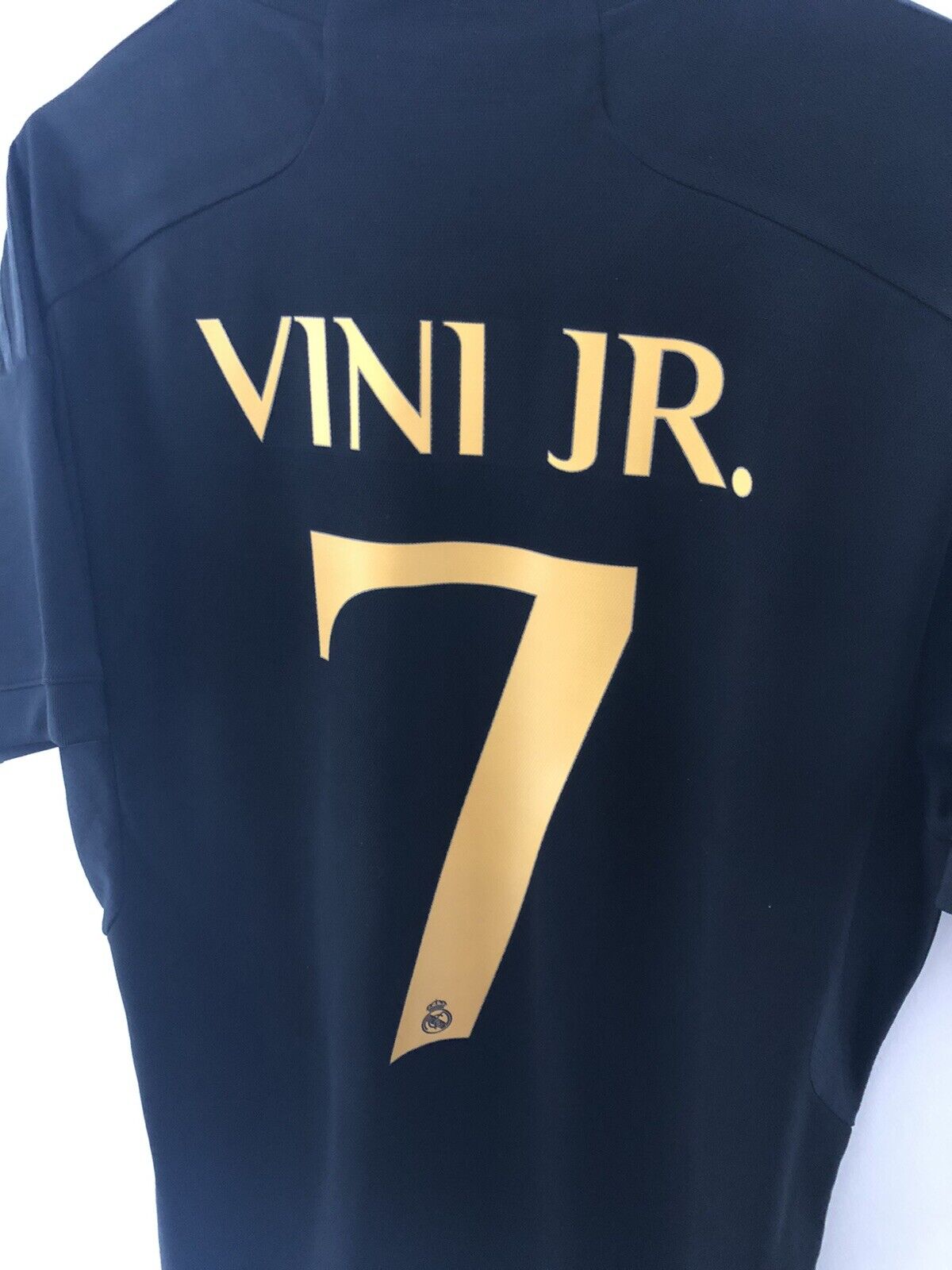 Vini Jr 7 Real Madrid 2023 24 3rd Medium Cl Shirt Excellent Condition In9846