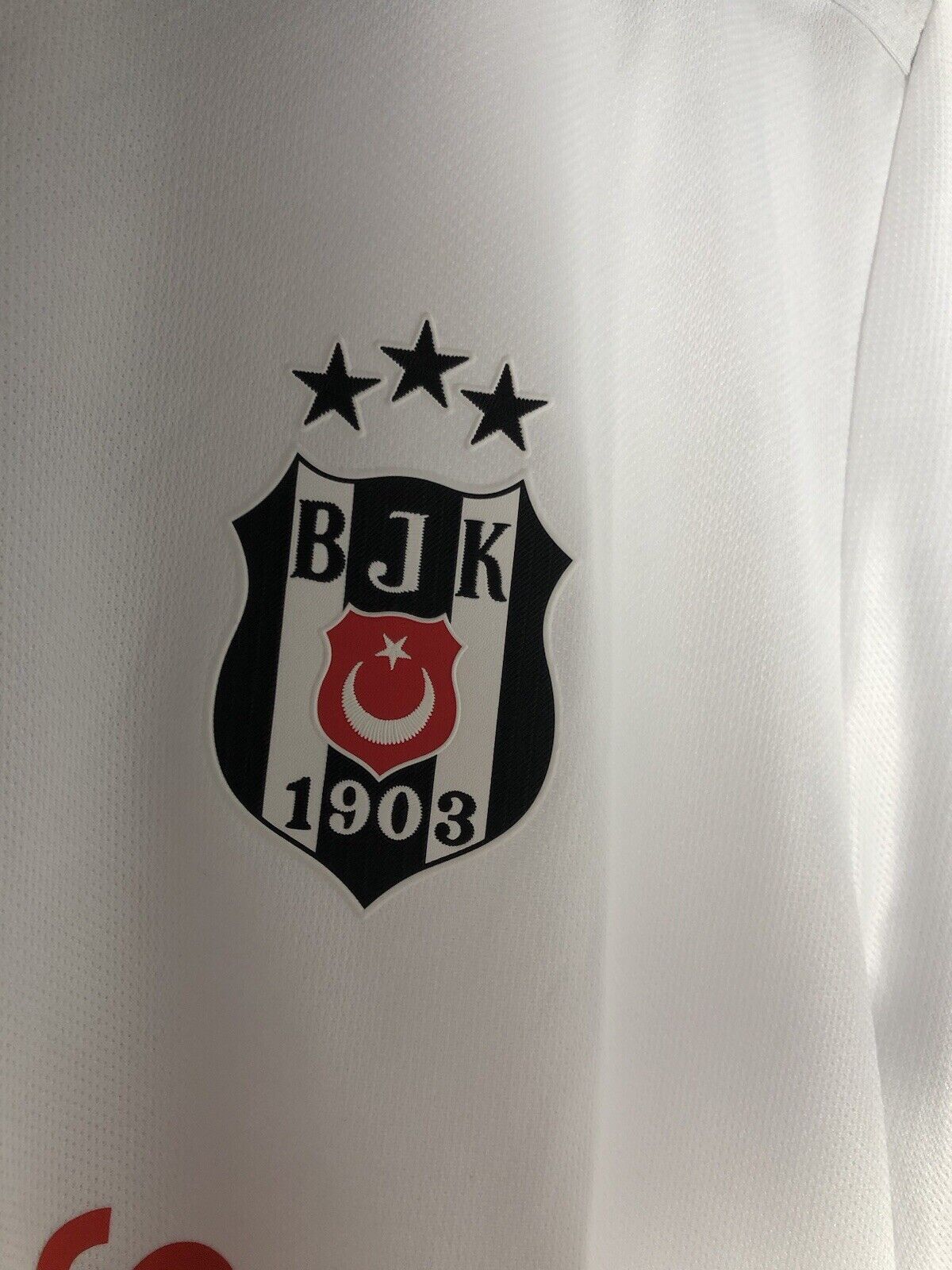 R Babel 8 Besiktas Large Home 2018 19 Shirt Adidas Excellent Condition Cg0691