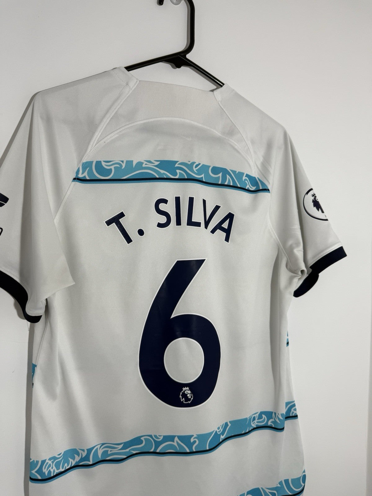 Chelsea T. Silva #6 2022/23 Medium Away Shirt Very Good Condition DM1834-101