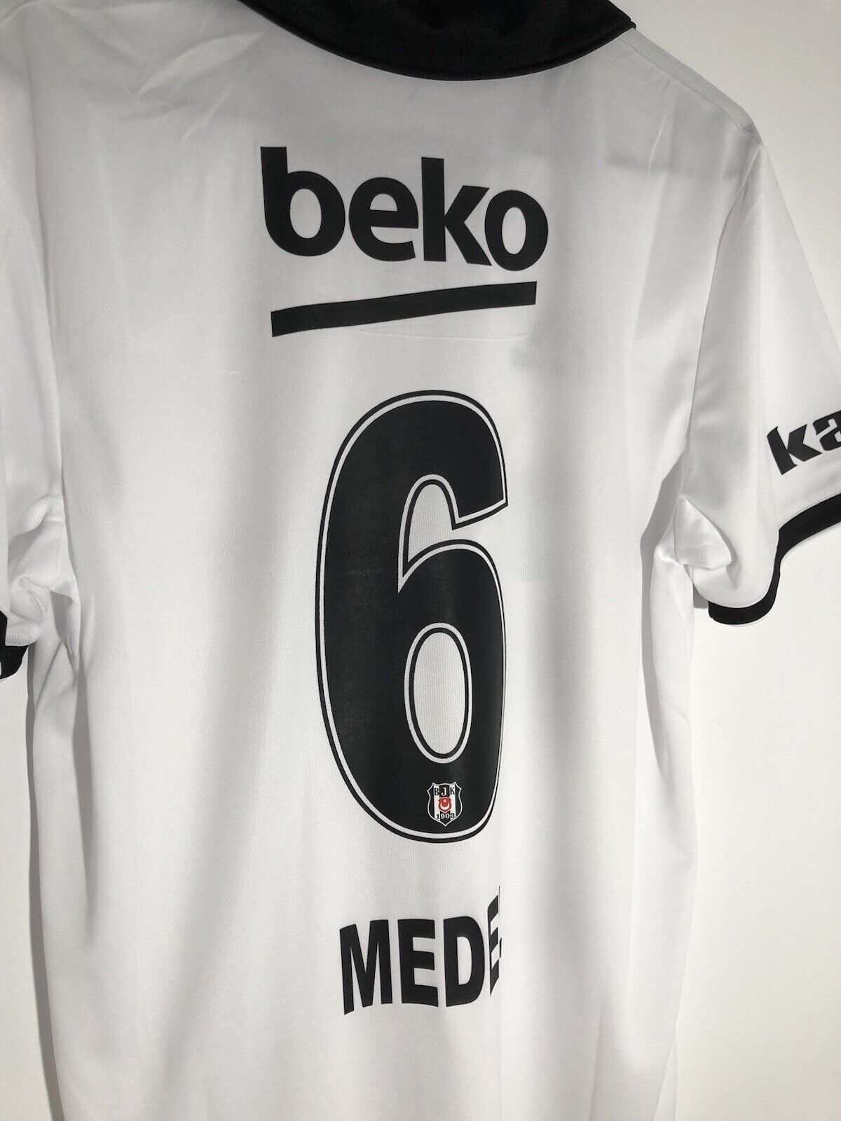 Medel 6 Besiktas Medium Home 2018 19 Shirt Adidas Excellent Condition Cg0691