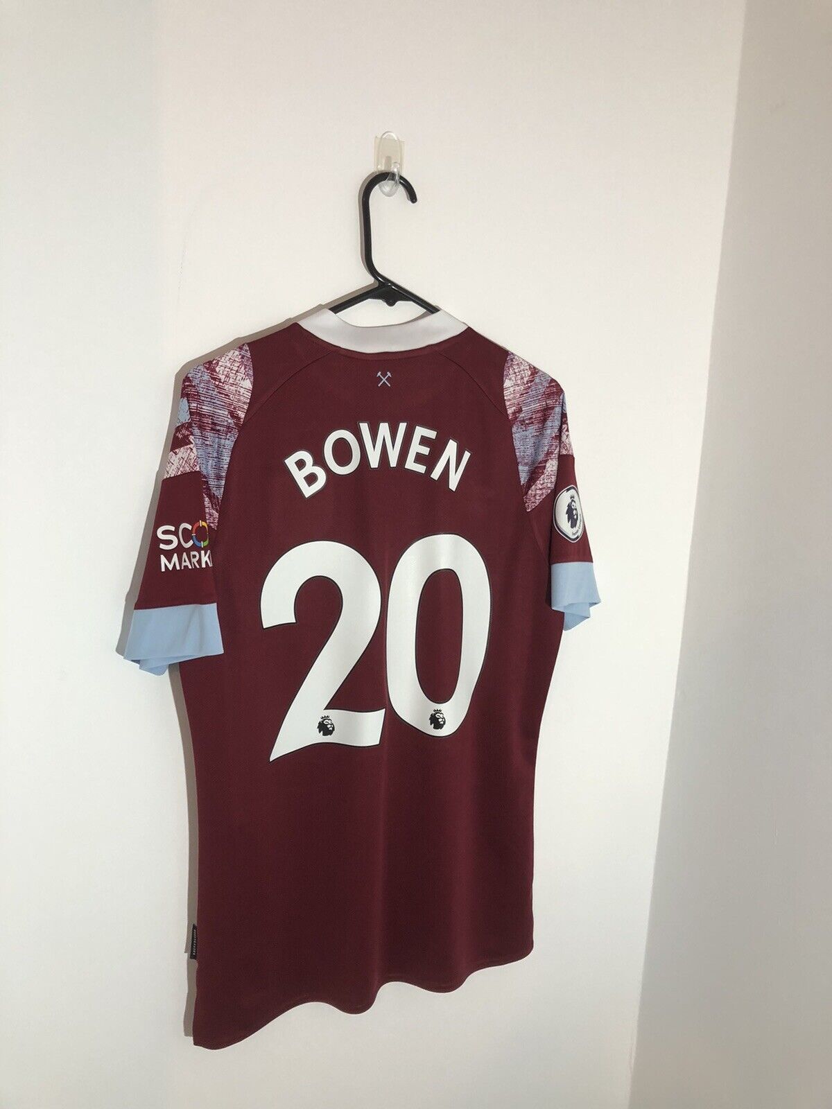 Bowen #20 West Ham United 2022/23 Medium Home Umbro Excellent Condition