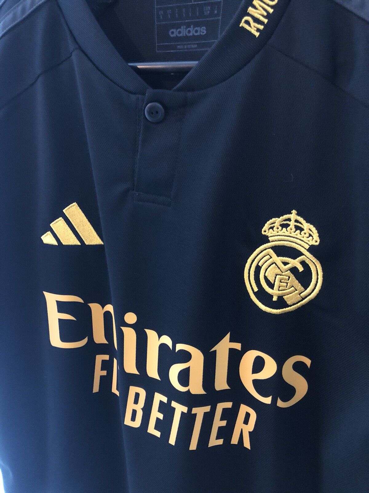 Vini Jr #7 Real Madrid 2023/24 3rd Small Cl Shirt Excellent Condition IN9846