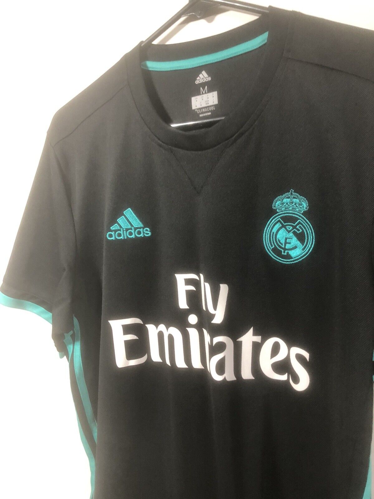 Kroos #8 Real Madrid 2017/18 Away Medium Shirt Adidas Very Good Condition