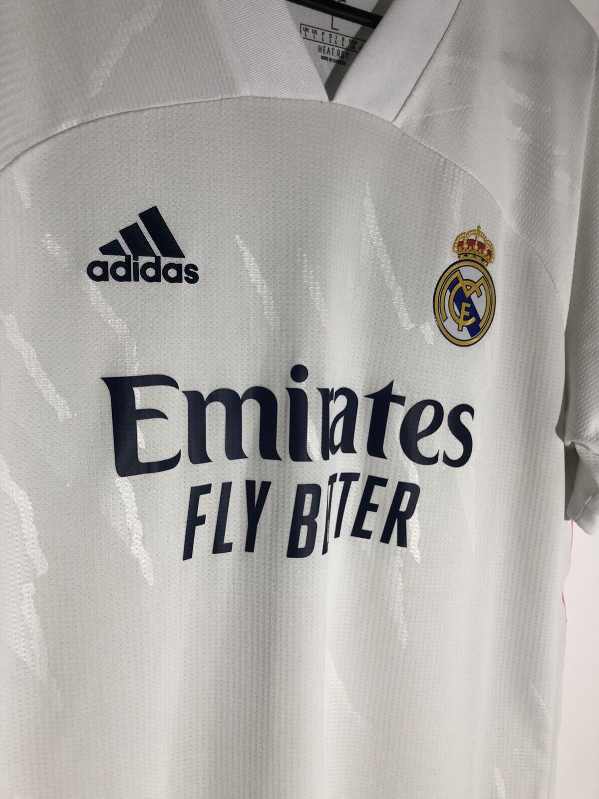 Benzema 9 Real Madrid 2020 21 Large Authentic Home Excellent Condition Fm4736