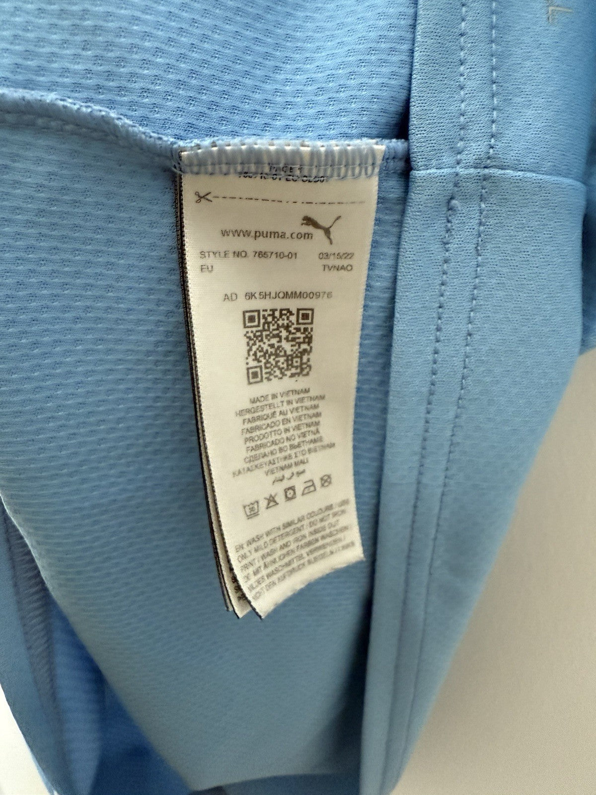 Manchester City De Bruyne #17 2022/23 Large Home Excellent Condition 765710-01