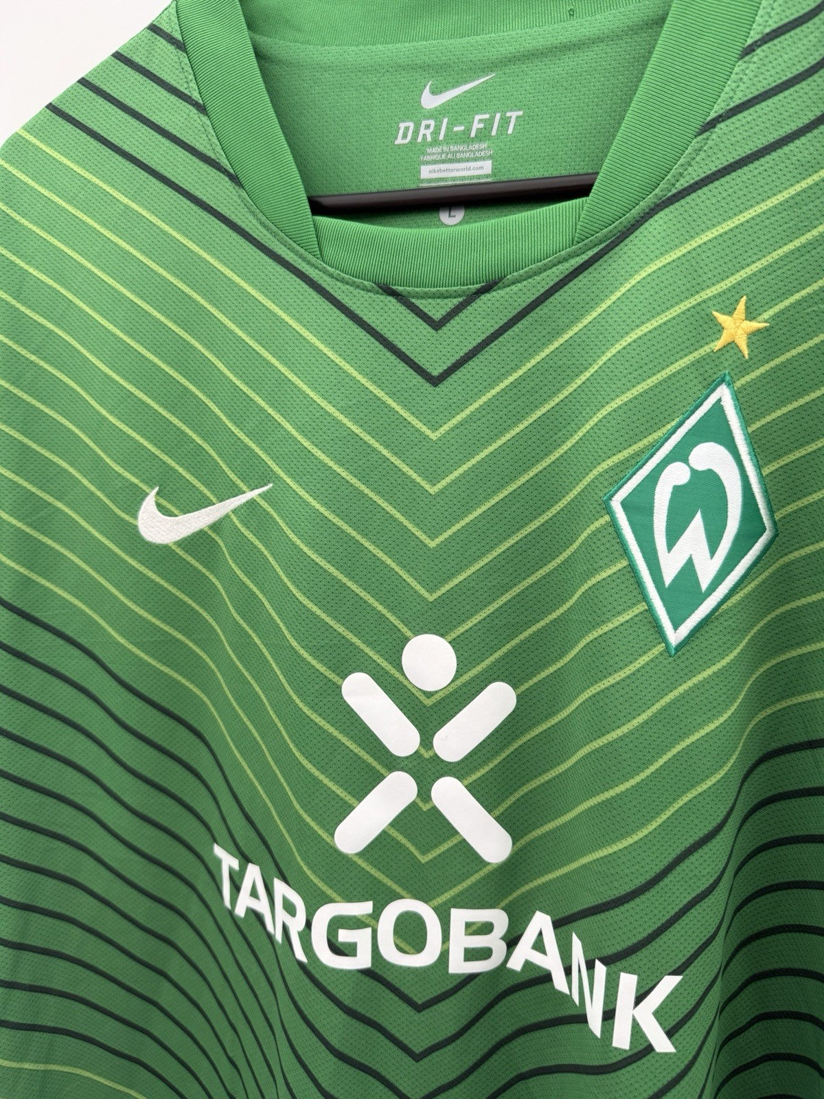 Werder Bremen 2011/12 Large Home Shirt Nike Excellent Condition