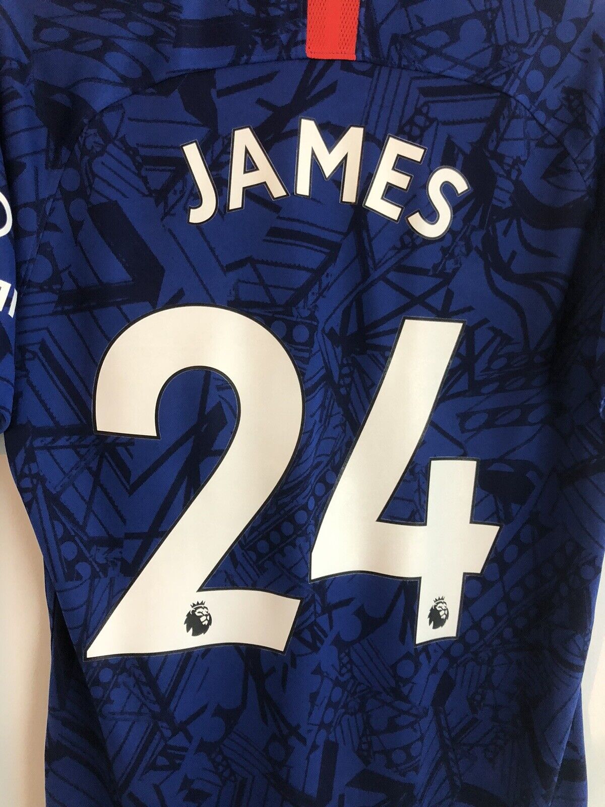 James 24 Chelsea Medium 2019 20 Home Shirt Excellent Condition AJ5529 495