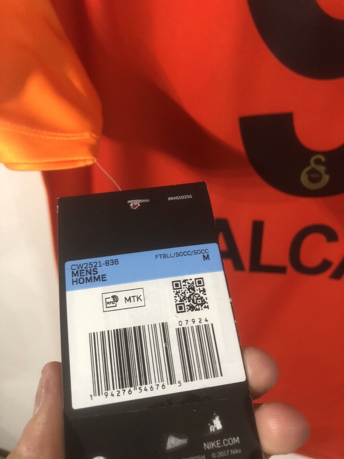 Falcao #9 Galatasaray Medium 3rd 2020/21 Shirt Nike BNWT