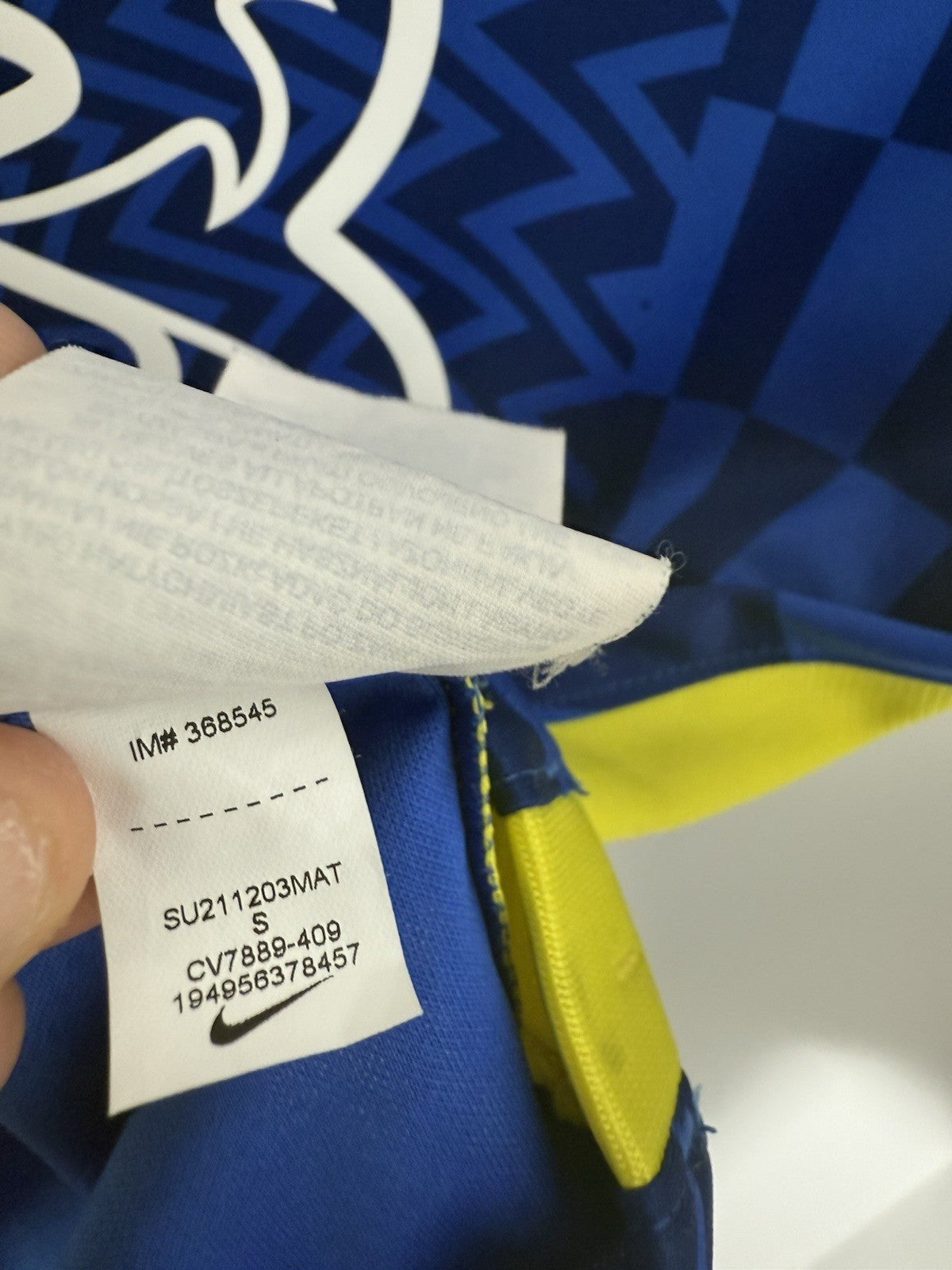 Chelsea Pulisic #10 2021/22 Small Home Shirt Excellent Condition CV7889-409